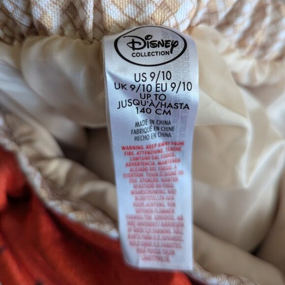 🌺 Disney Moana Girls Costume – 2-Piece Set (Size 9/10) - Picture 5 of 5